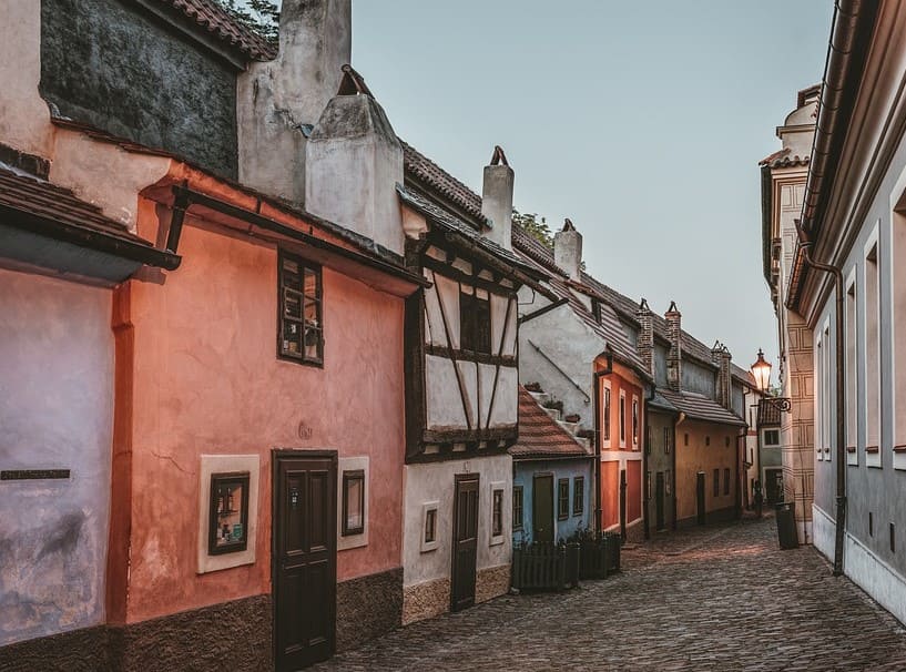 Золотая улочка в Пражском Граде